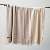 Horizon Throw in Cream / Beige / Rust