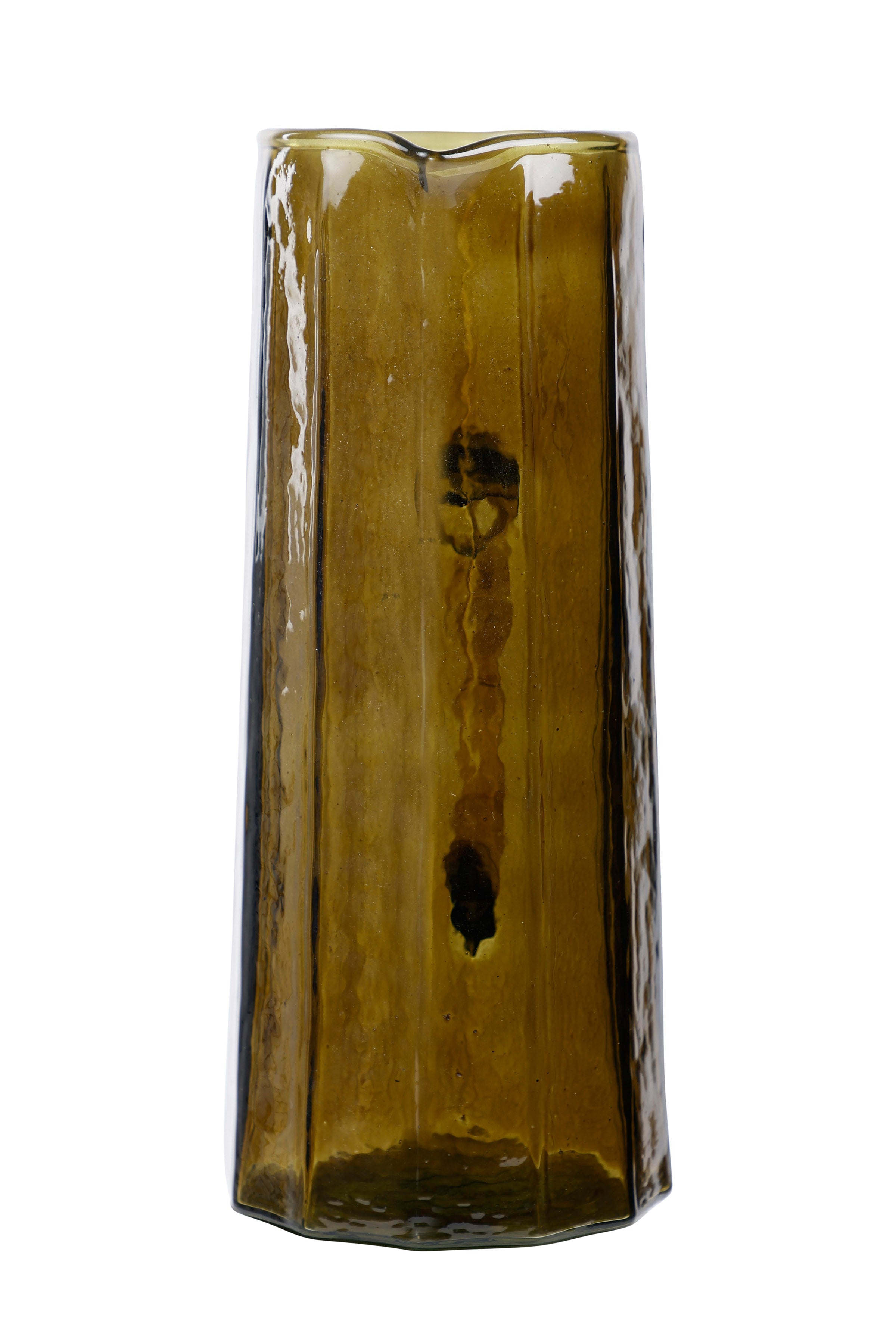 Hammered Water Pitcher, Brown S/2