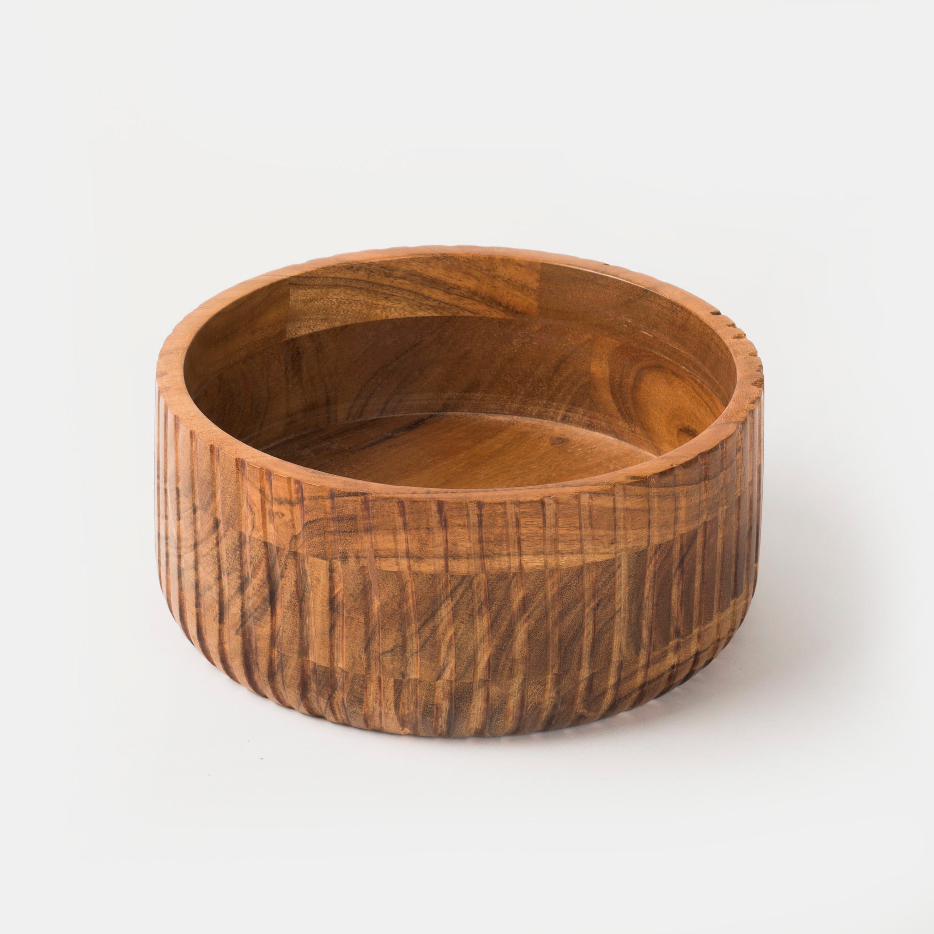 Etta Acacia Wood Bowl Set