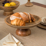 Sienna Mango Wood Pedestal Stand