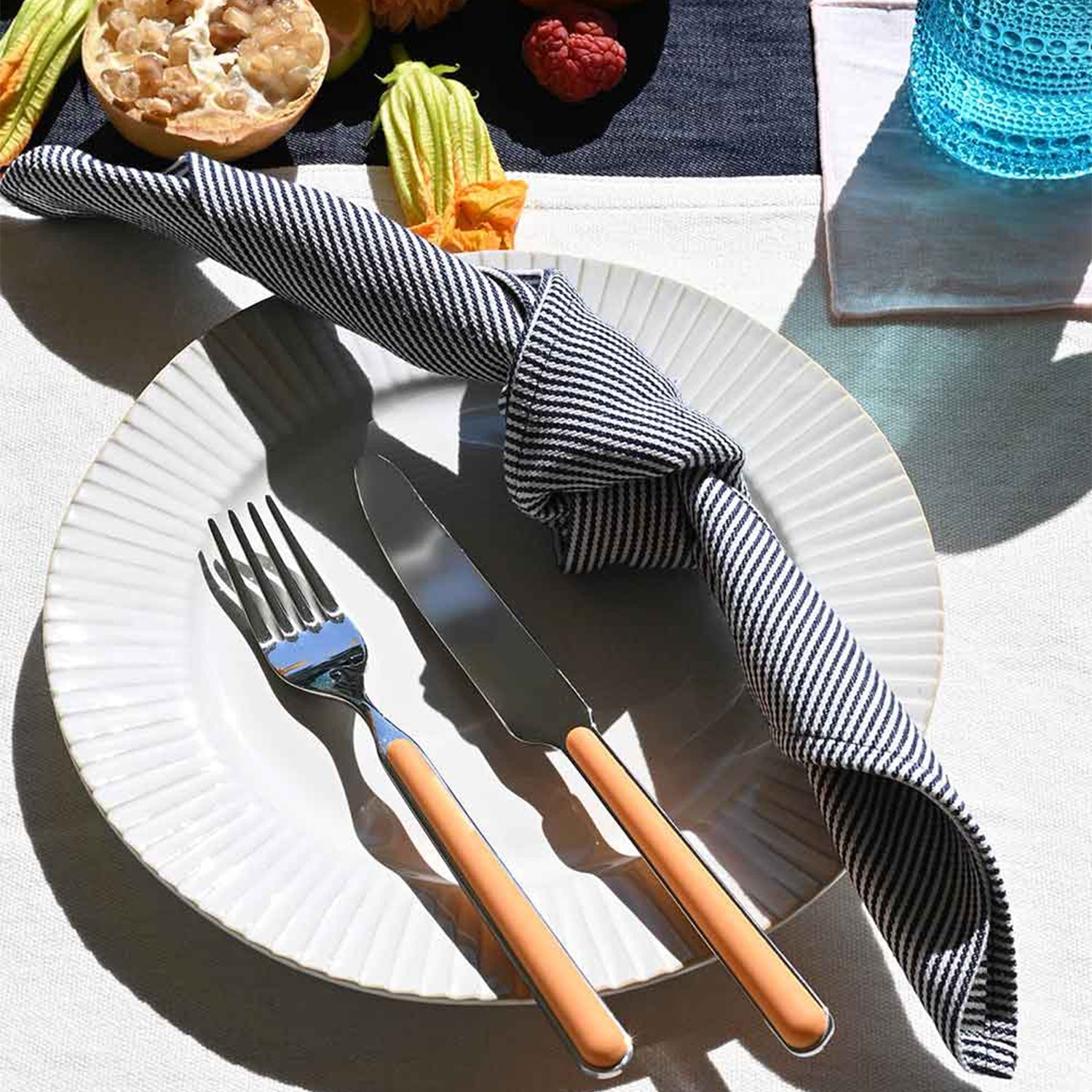 Hickory Stripe Napkins | Set of 4