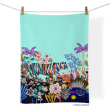 Striped Tiger Cotton Tea Towel