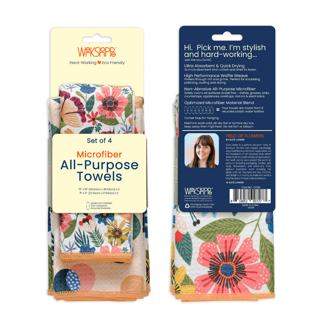 Field Of Flowers All Purpose Towel Set