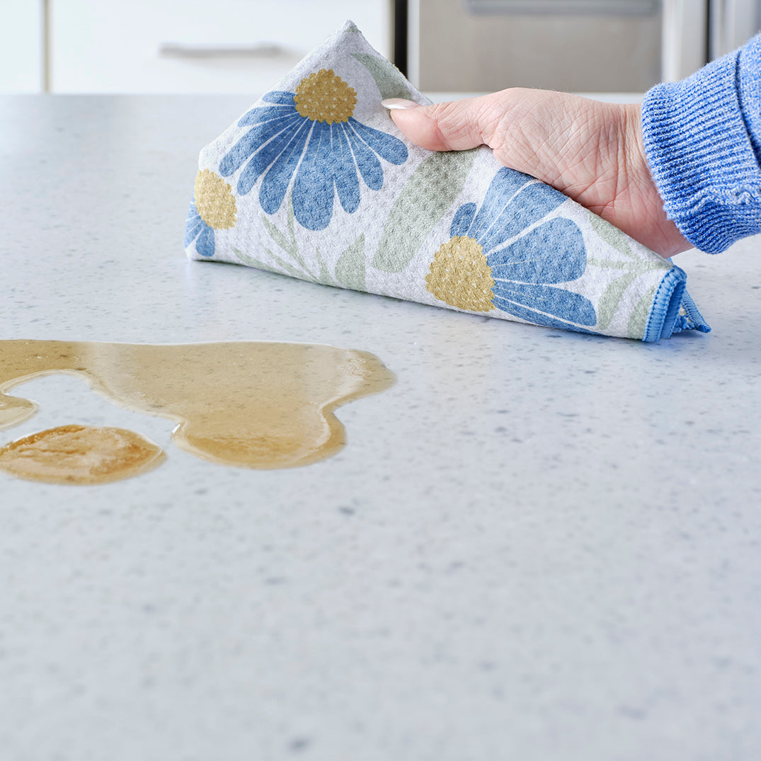 Blue Coneflower All Purpose Towel Set