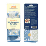 Blue Coneflower All Purpose Towel Set