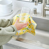 Lemon Plaid All Purpose Towel Set