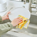 Lemon Plaid All Purpose Towel Set