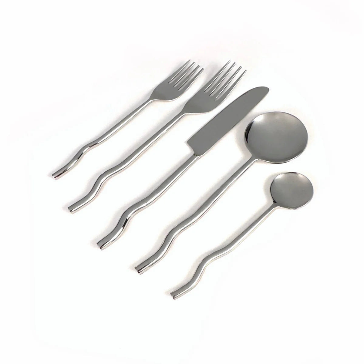 Emma Flatware Set | Brass Finish (Set of 20)