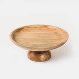 Sienna Mango Wood Pedestal Stand
