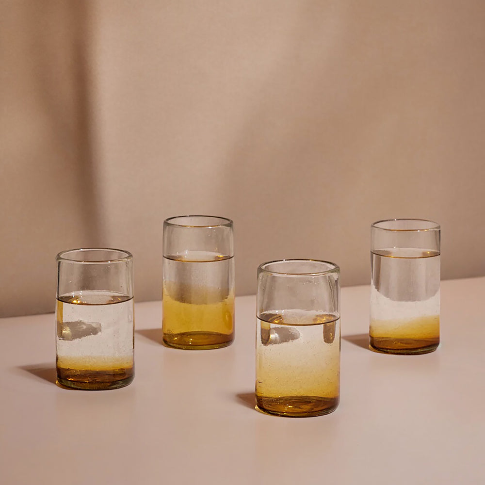 Sofia Tall Ombre Effect Glass (Set of 4)