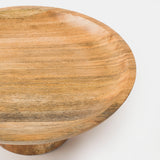 Sienna Mango Wood Pedestal Stand