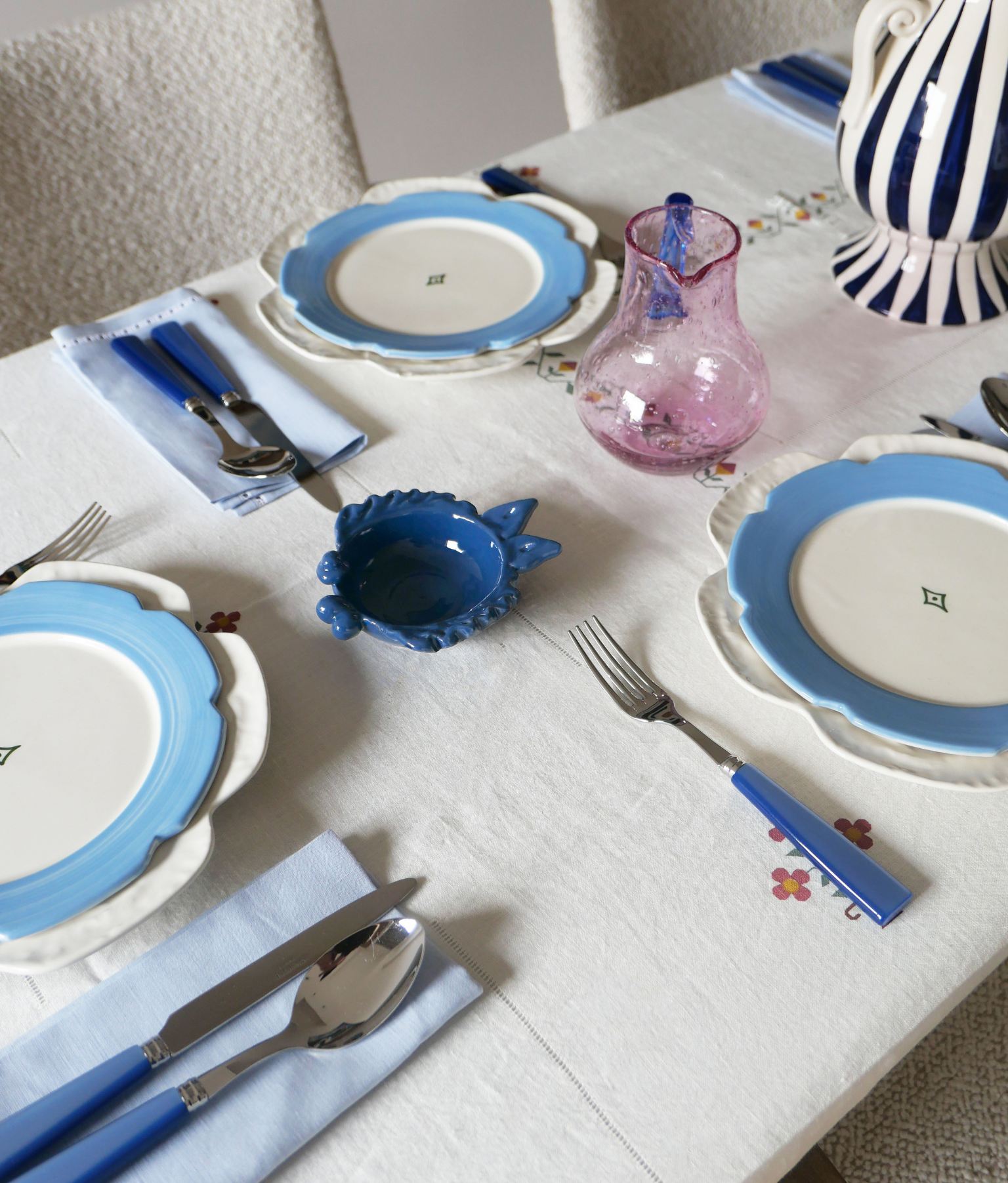 Petit Poisson Bowl, Ocean Blue