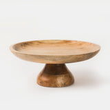 Sienna Mango Wood Pedestal Stand