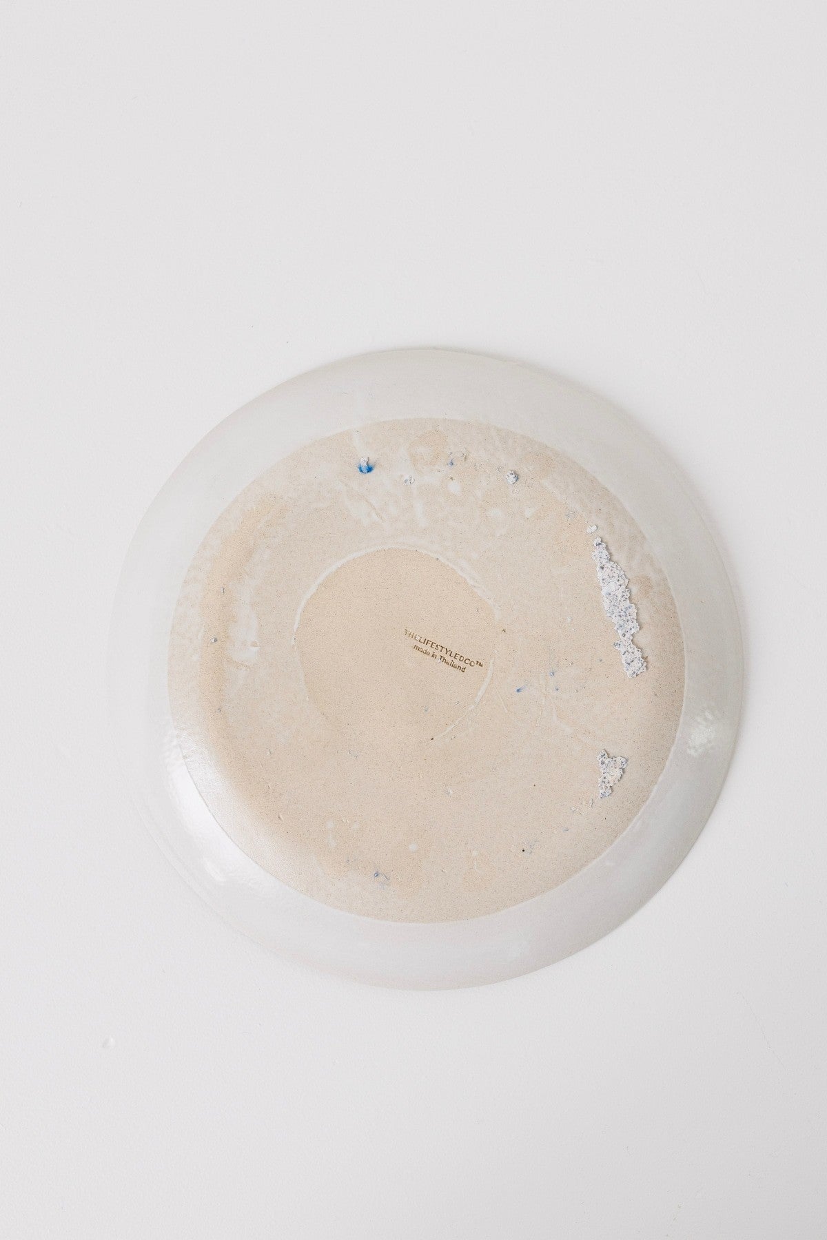 Drift Dinner Plate in Matte White S/6
