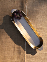 Antique Brass Long Trays (Set of 2)