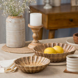 Scallop Serenity Bowl Set in Natural