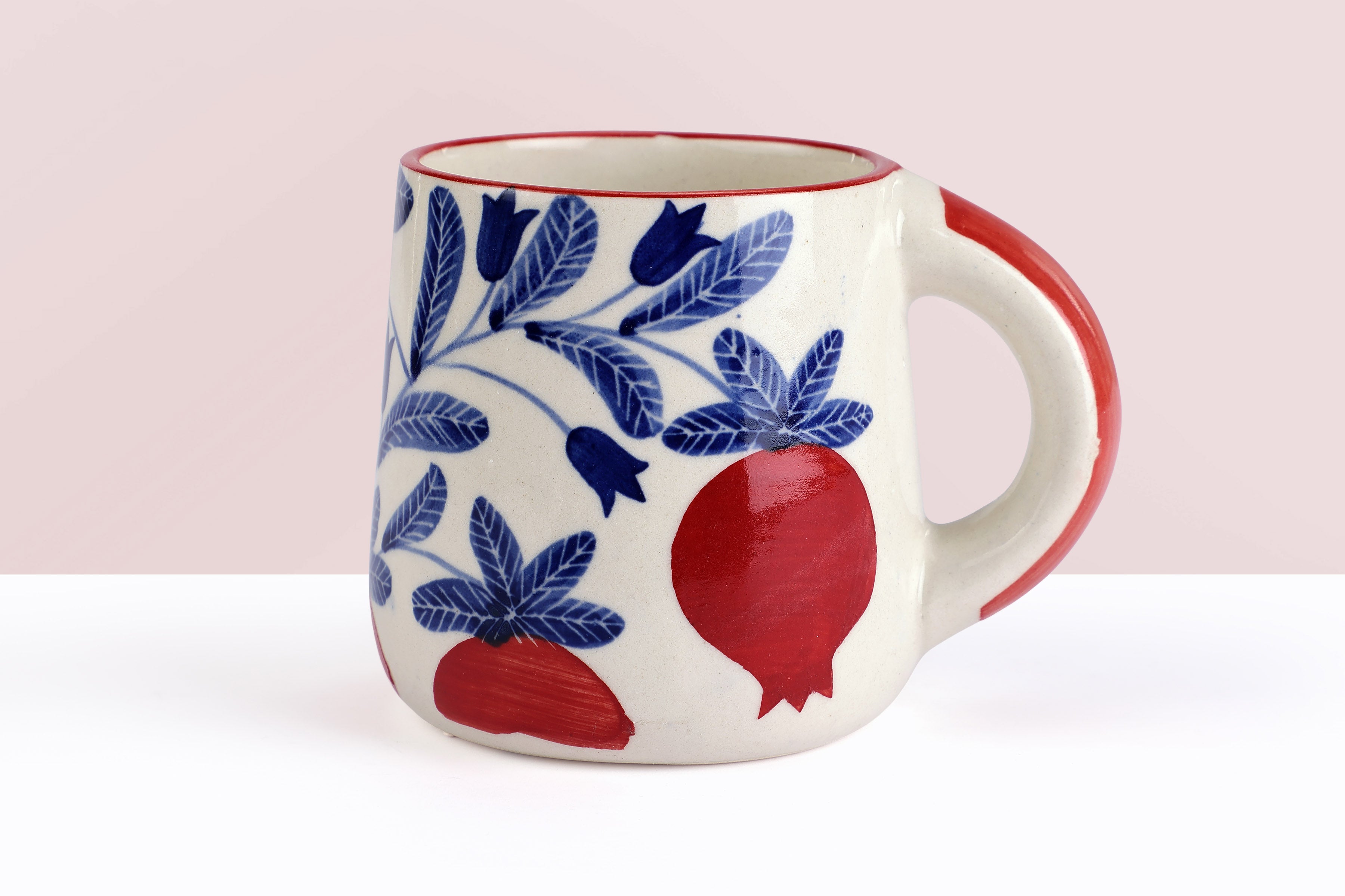 Anaar Coffee Mug, Red S/2