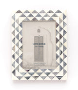 Varuna Gray & White 5x7 | Handcrafted Bone