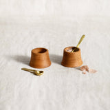 Belfort Pinch Bowls with spoons - Set of 2