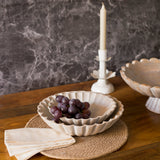 Scallop Serenity Bowl Set in Greywash