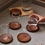 Tall Cremini Tumbler Set, S/4