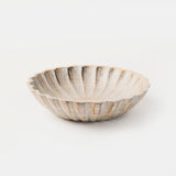 Scallop Serenity Bowl Set in Greywash