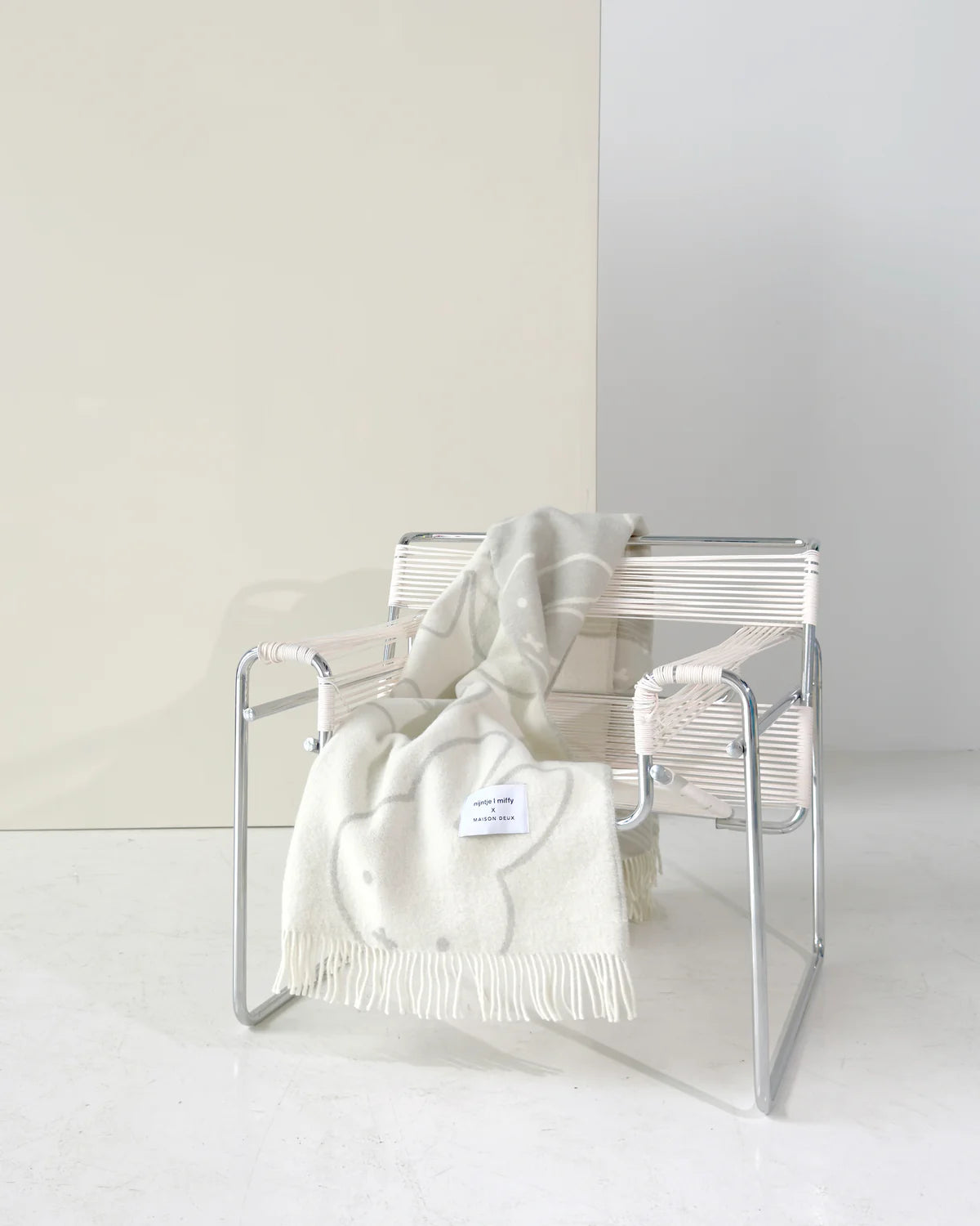 Miffy Blanket Cloud White Grey