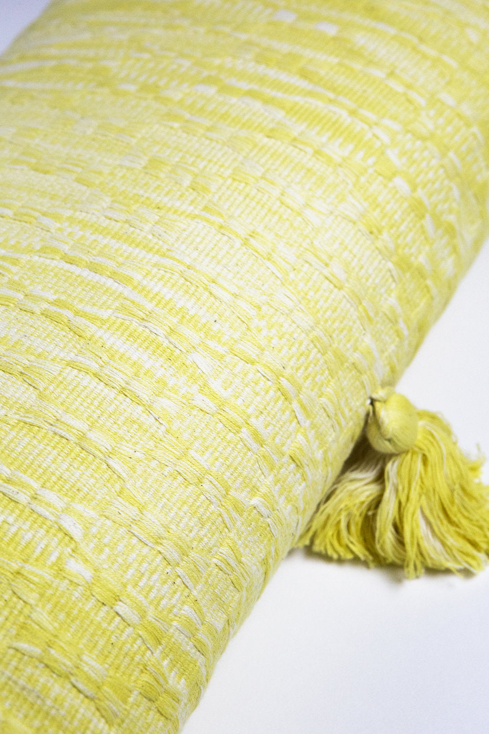 Antigua Pillow in Faded Yellow Solid