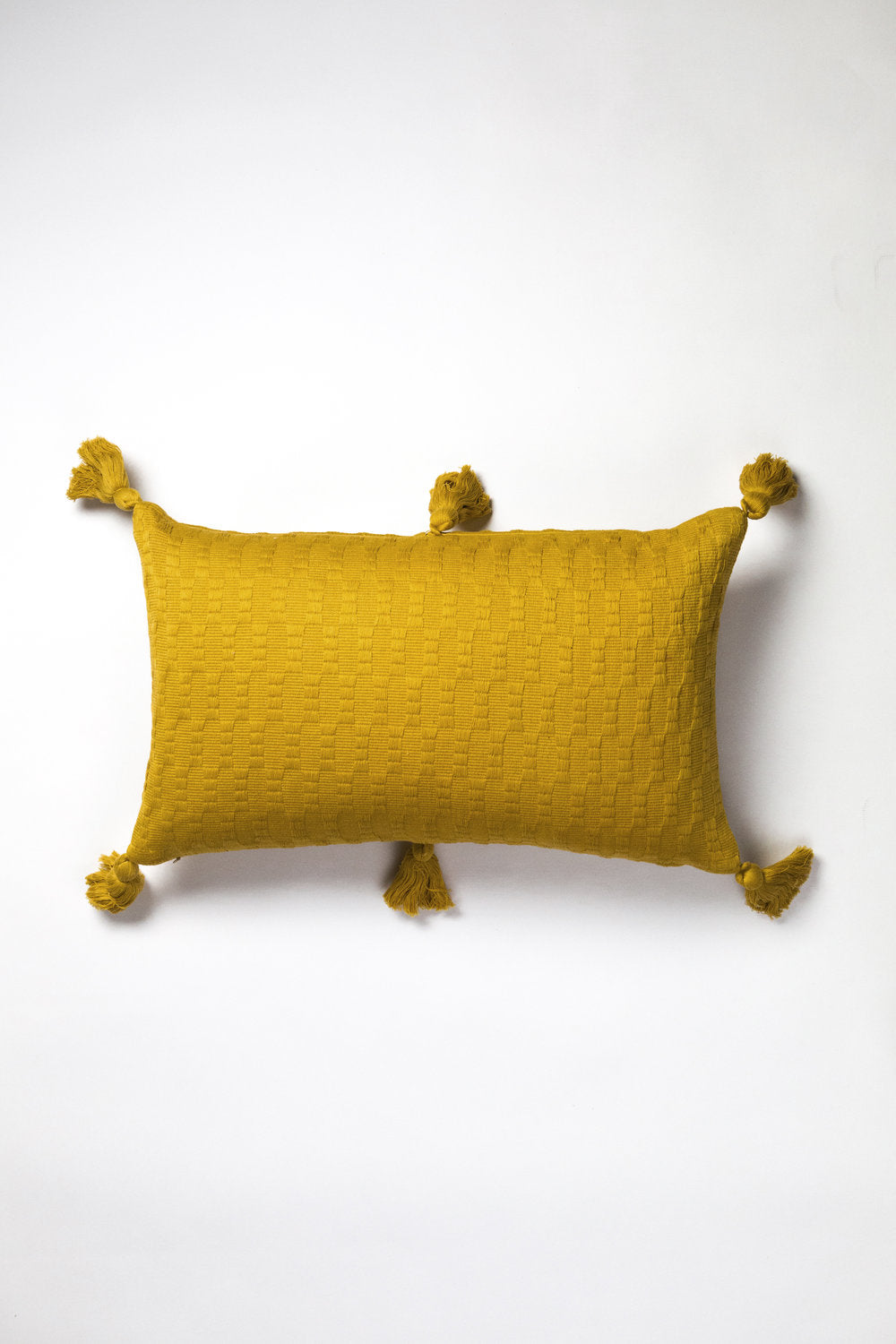Antigua Pillow in Ochre Solid