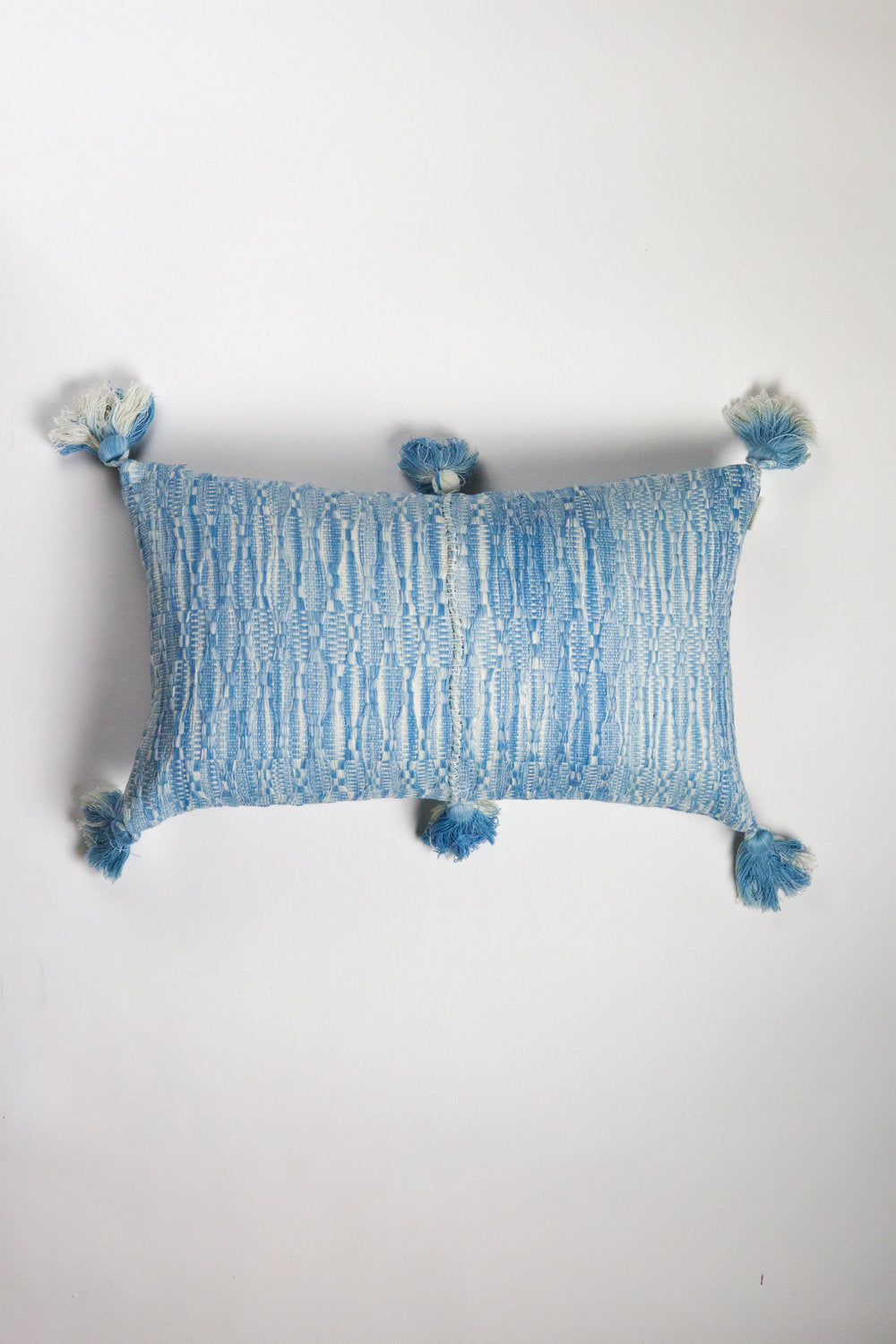 Antigua Pillow in Ocean Tie Dye