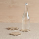 Stinson Antique Brass Coasters - Set of 6