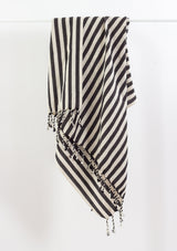 Zebra Cotton Linen Towel