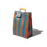 Recycled Plastic Stripe Bag - Rectangle D15