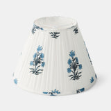 Azure Blossom Lamp Shade