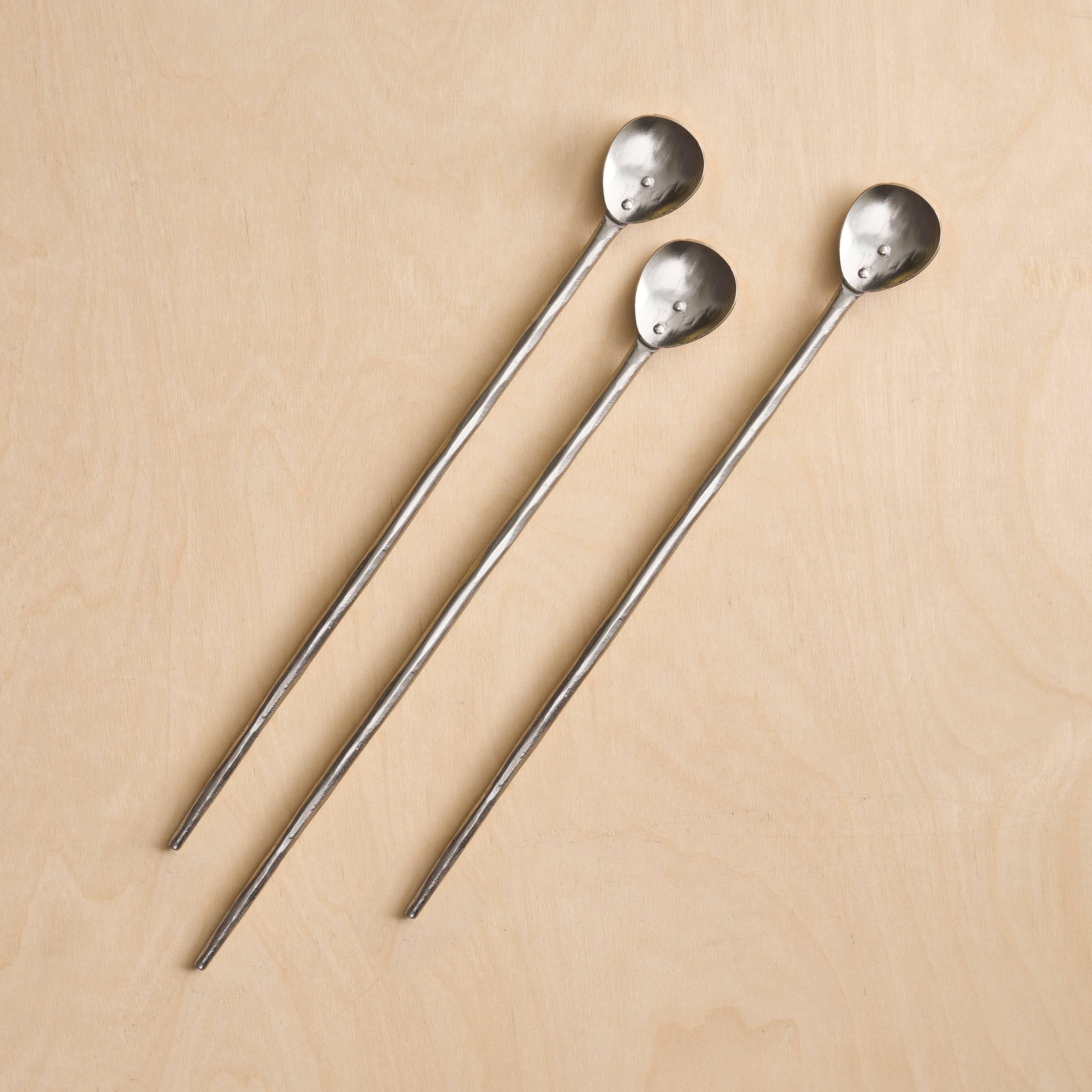 Forge Pewter Tasting Spoons (Set of 3)