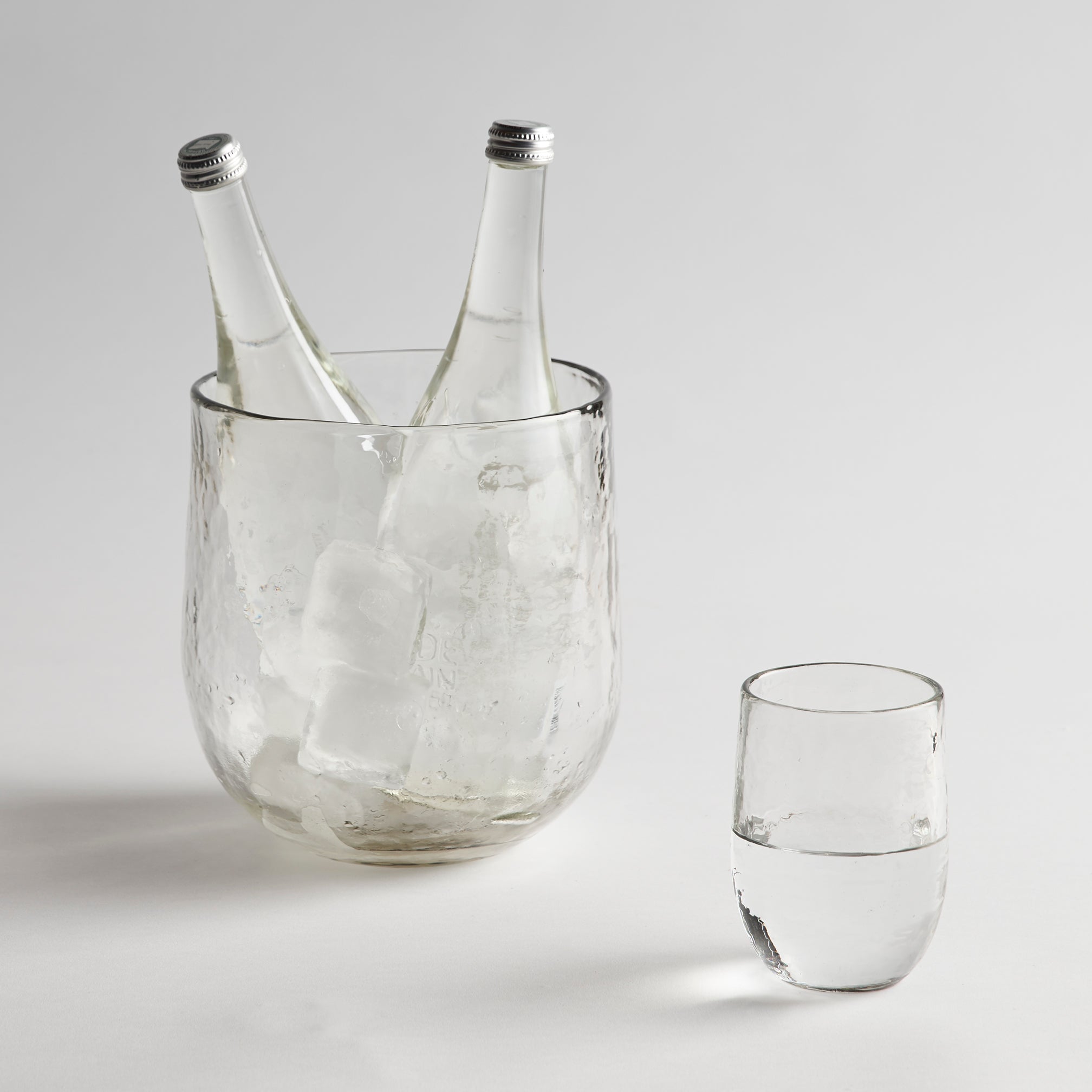 Pebbled Medium Glasses (Set of 4)