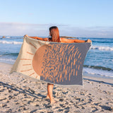 Organic Cotton Sunset Lover Towel