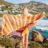 Organic Cotton Golden Hour Sunrise Towel