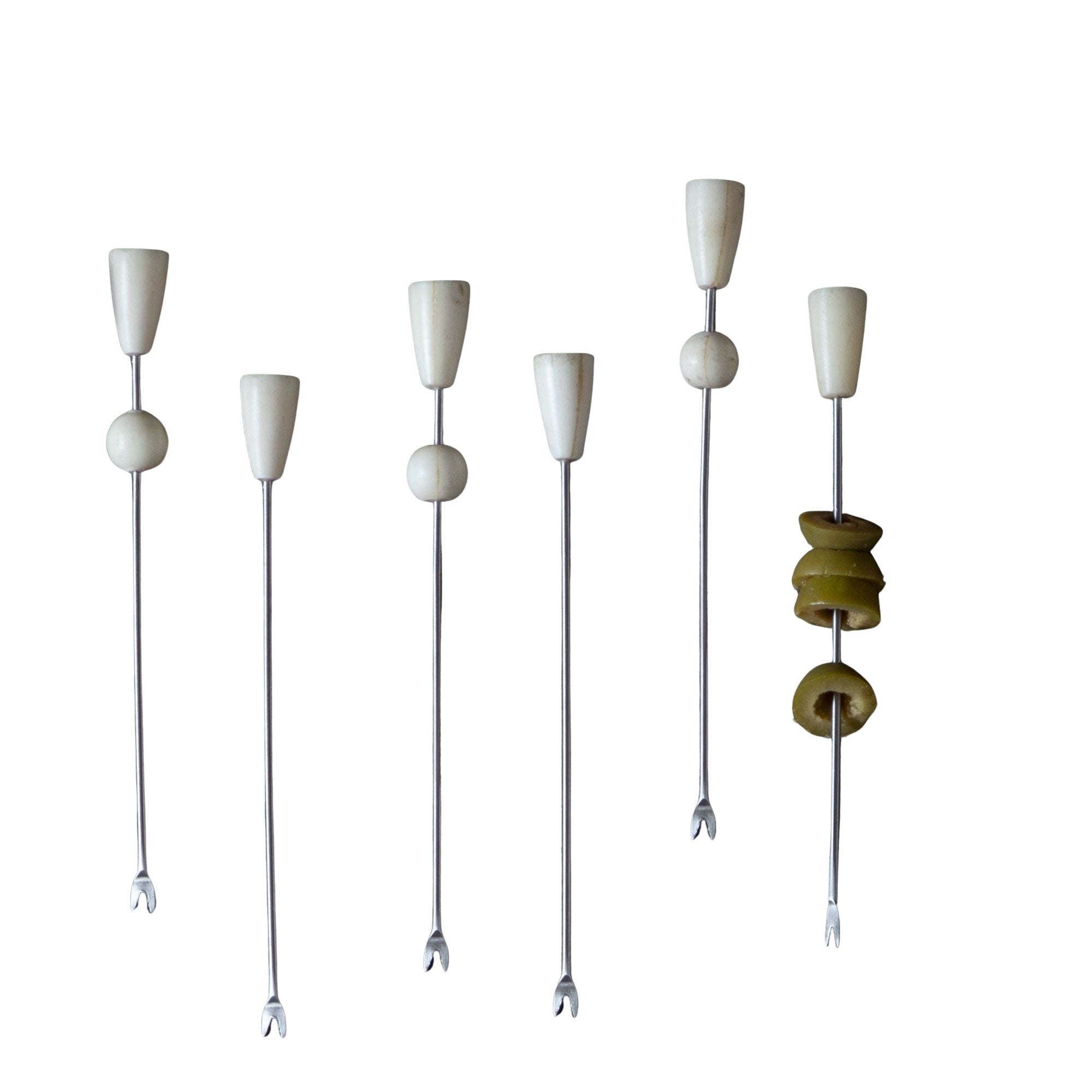 Blanco Cocktail Picks Assorted - Set of 6
