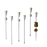 Blanco Cocktail Picks Assorted - Set of 6