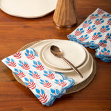 Meadow Handblocked Napkin Set S/4