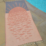 Organic Cotton Sunset Lover Towel
