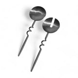 Elisa Servers in Silver (Set of 2)