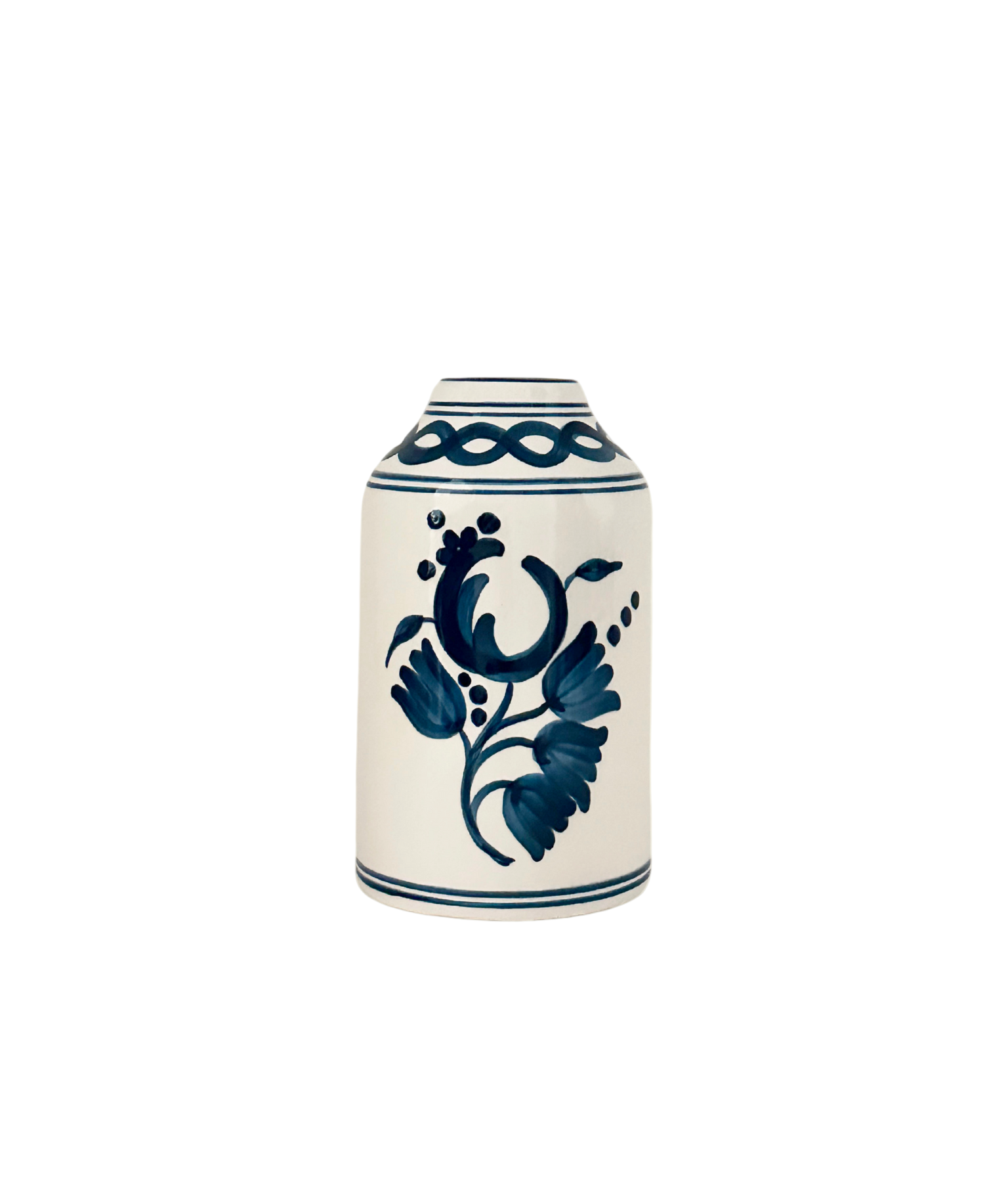 Genie In A Bottle, White / Indigo