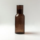 Hammered Glass Carafe Set in Smoke