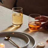 Tall Cremini Tumbler Set, S/4