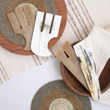 Horn Modish Salad Servers