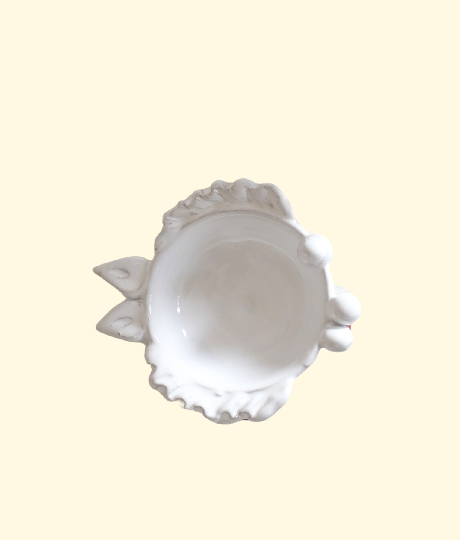 Petit Poisson Bowl, Winter White