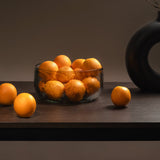 Pebbled Glass Bowl