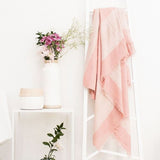 Rosa Herringbone Merino Throw